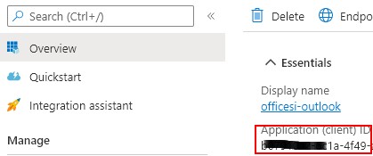 Email senden OAUTH2-Client bei Microsoft bauen