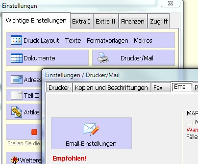 Gesendete Email's in Outlook erscheinen lassen