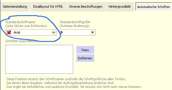 Schrift automatisch professionell machen